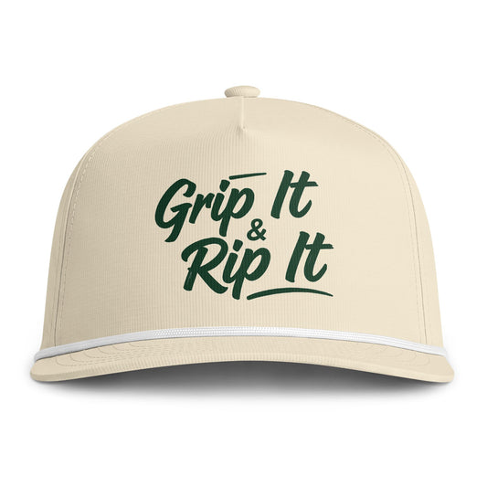 Grip It & Rip It Golf Rope Hat